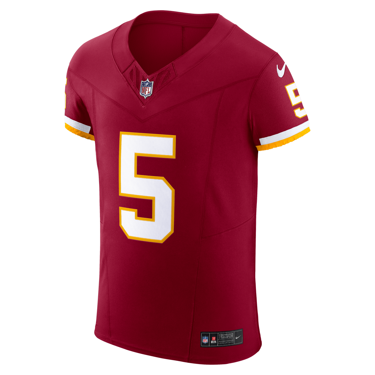 Men's Washington Commanders Jayden Daniels Burgundy Team Elite Jersey