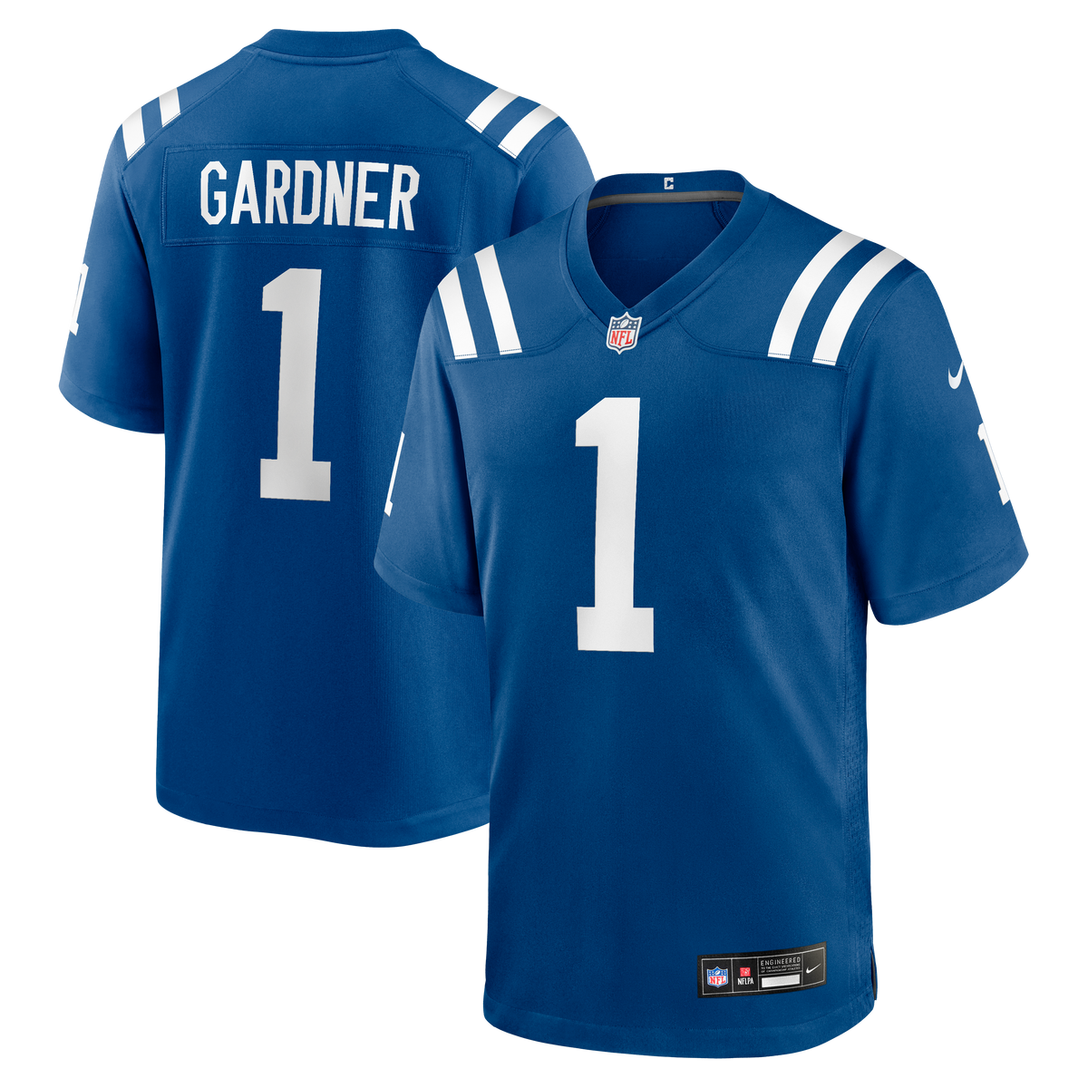 Men's Indianapolis Colts Ahmad Sauce Gardner Royal Team Jersey