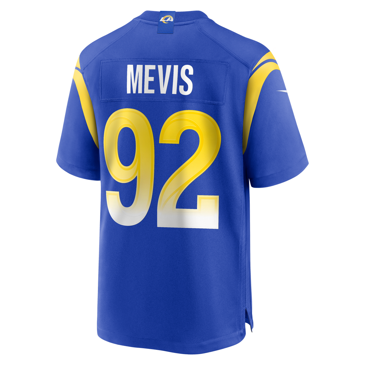 Men's Los Angeles Rams Harrison Mevis Royal Team Jersey