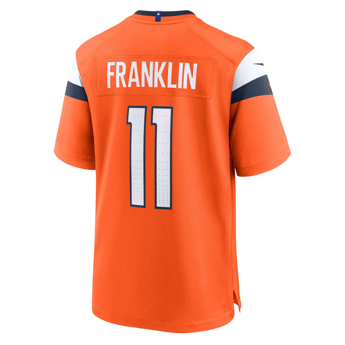 Men's Denver Broncos Troy Franklin Orange Team Jersey