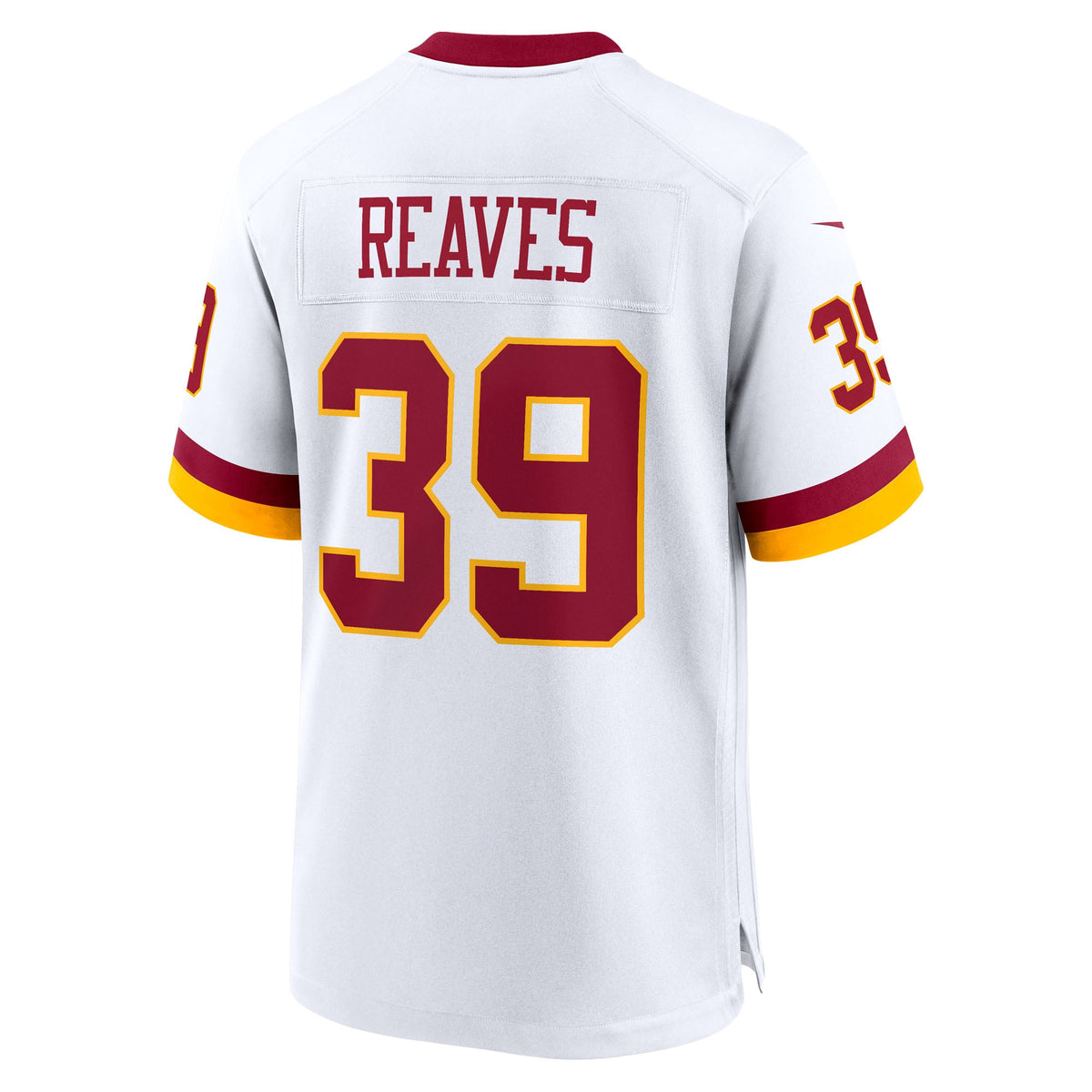 Men's Washington Commanders Jeremy Reaves Burgundy Jersey