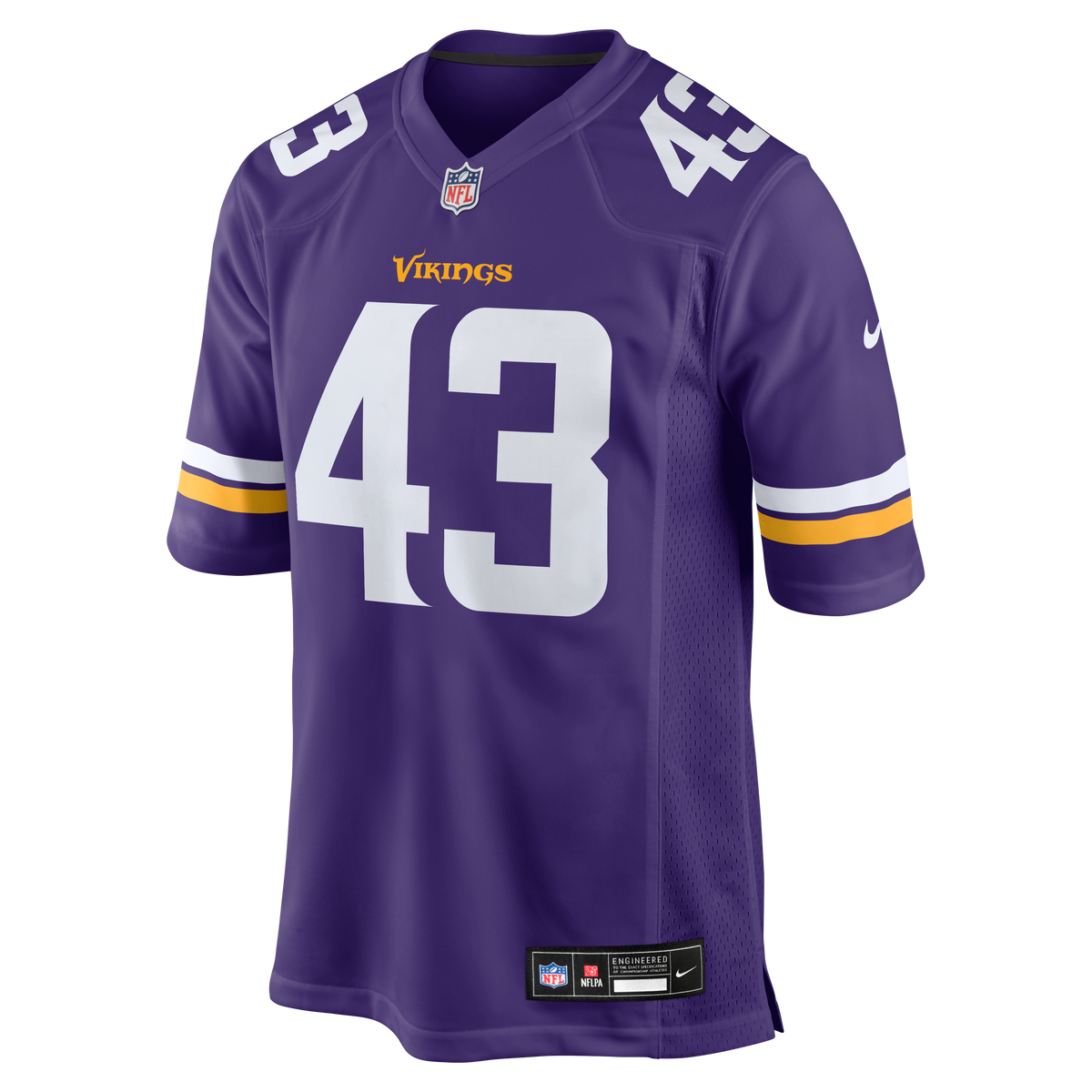 Men's Minnesota Vikings Andrew Van Ginkel White Alternate Jersey