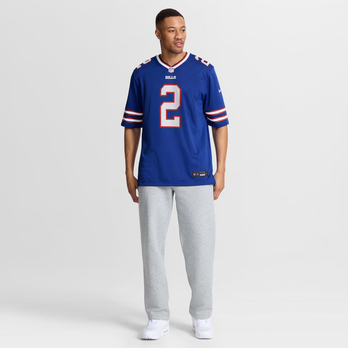 Men's Buffalo Bills D J Moore Royal Jersey