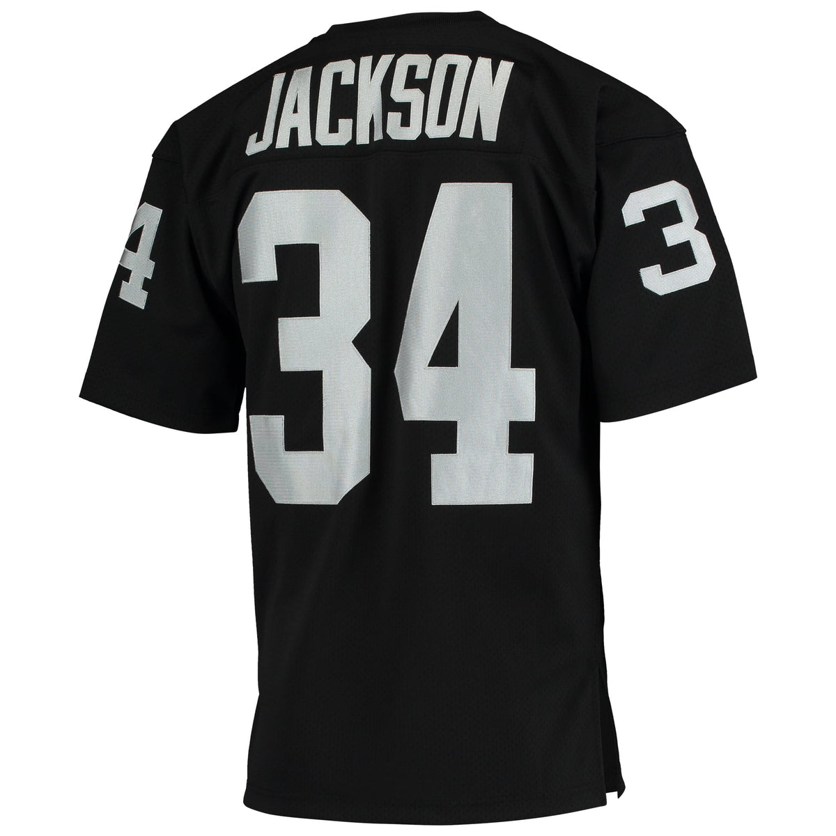 Men's Las Vegas Raiders 1990 Bo Jackson Black Throwback Retired Player Jersey