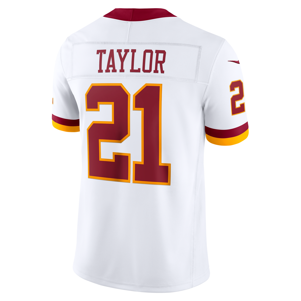 Men's Washington Commanders Sean Taylor White Stitched Retired Jersey