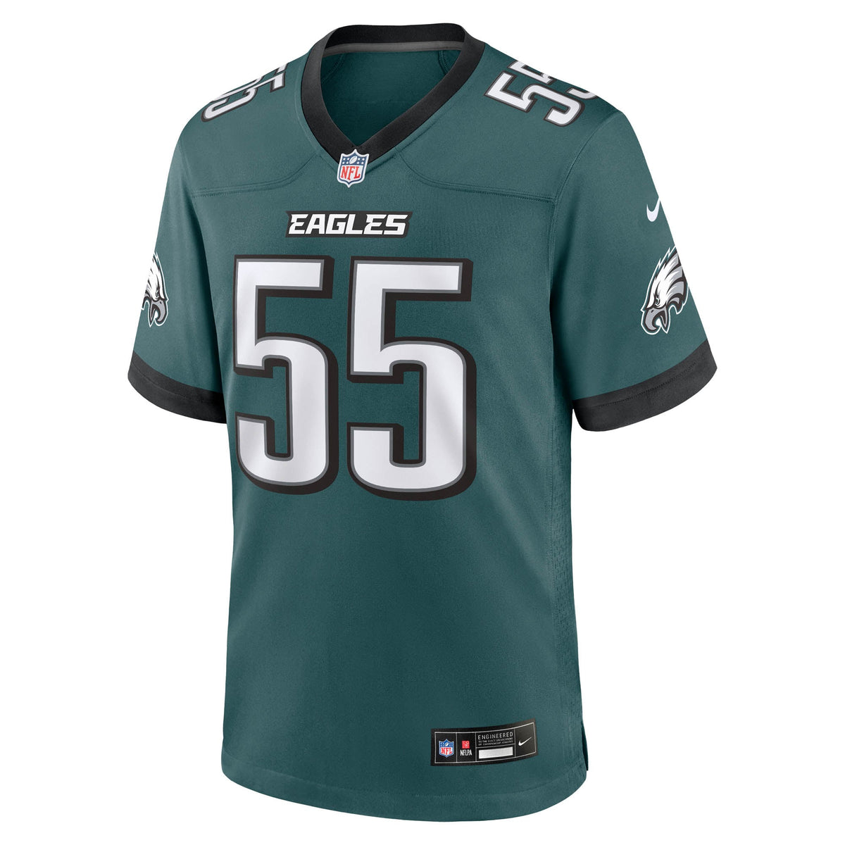 Men's Philadelphia Eagles Brandon Graham Midnight Green Team Jersey