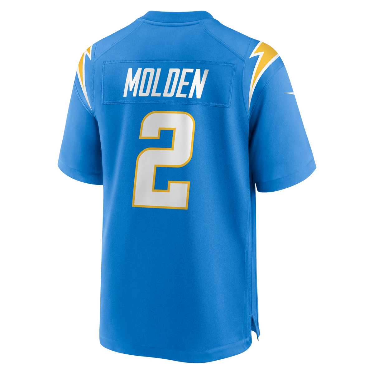 Men's Los Angeles Chargers Elijah Molden Powder Blue Team Jersey