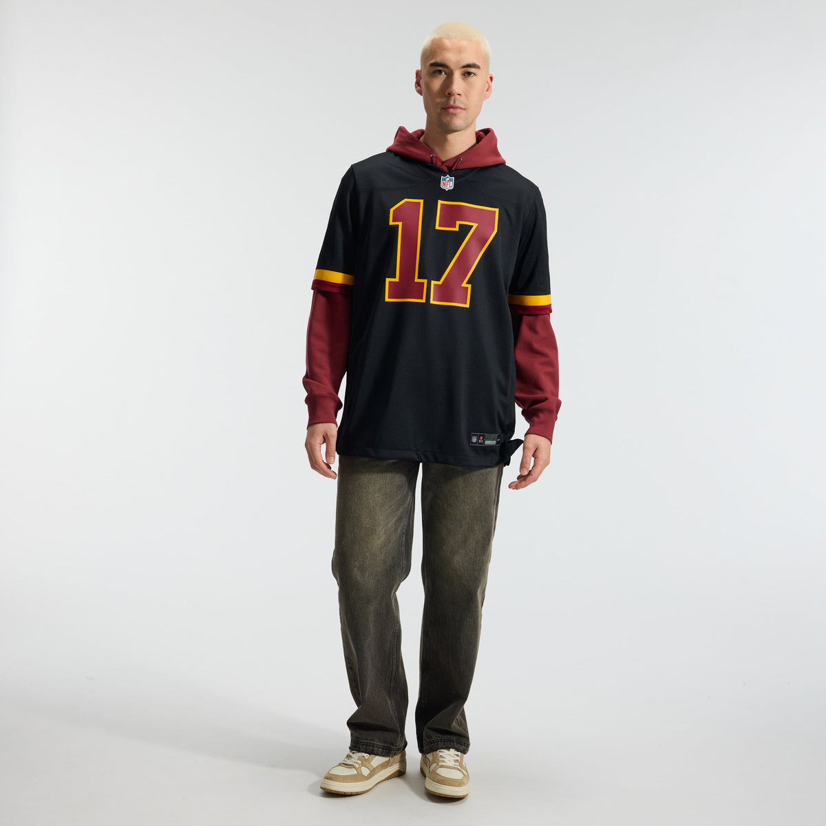 Hail Raiser Men's Washington Commanders Terry McLaurin Black Alternate Jersey