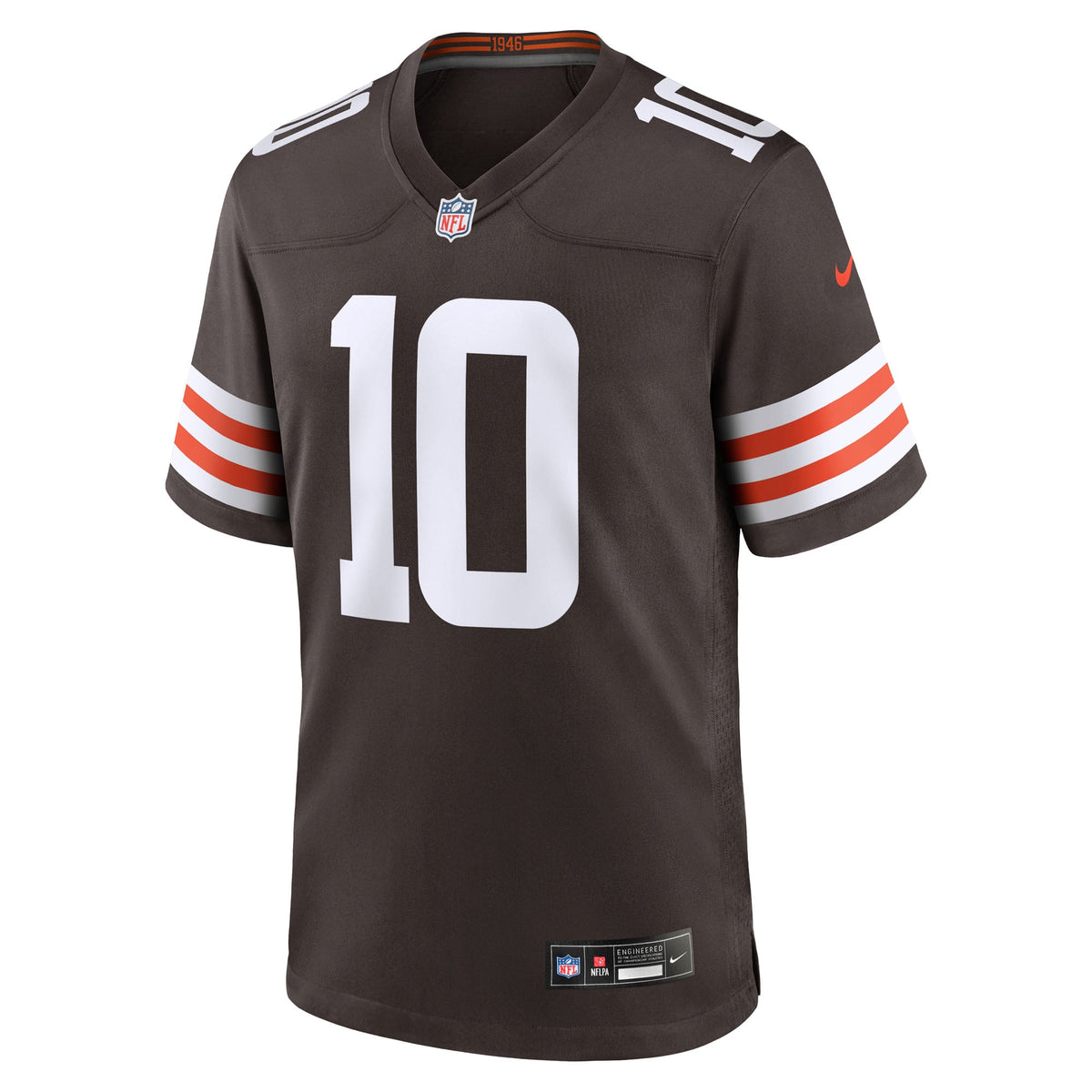 Men's Cleveland Browns Quinshon Judkins Brown 2025 Jersey