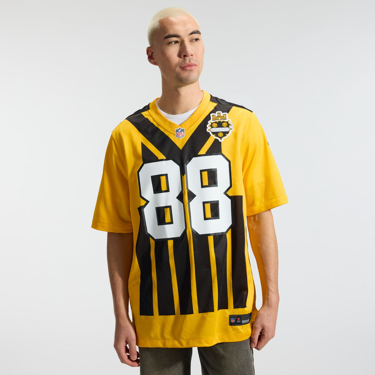 Men's Pittsburgh Steelers Pat Freiermuth Black Jersey