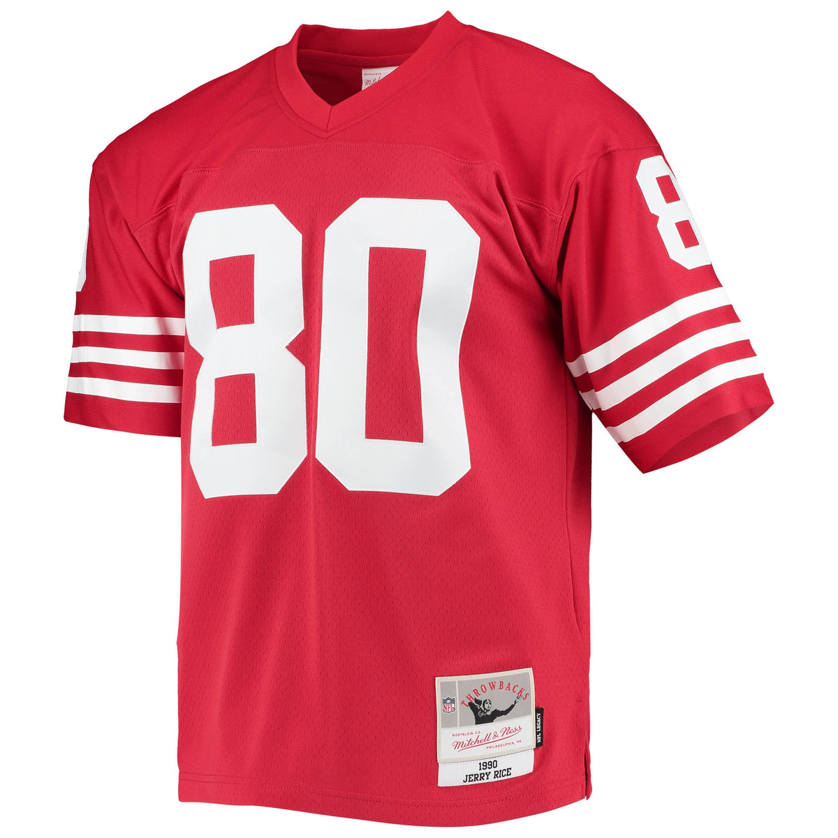 Men's San Francisco 49ers Jerry Rice White Legacy Replica Jersey
