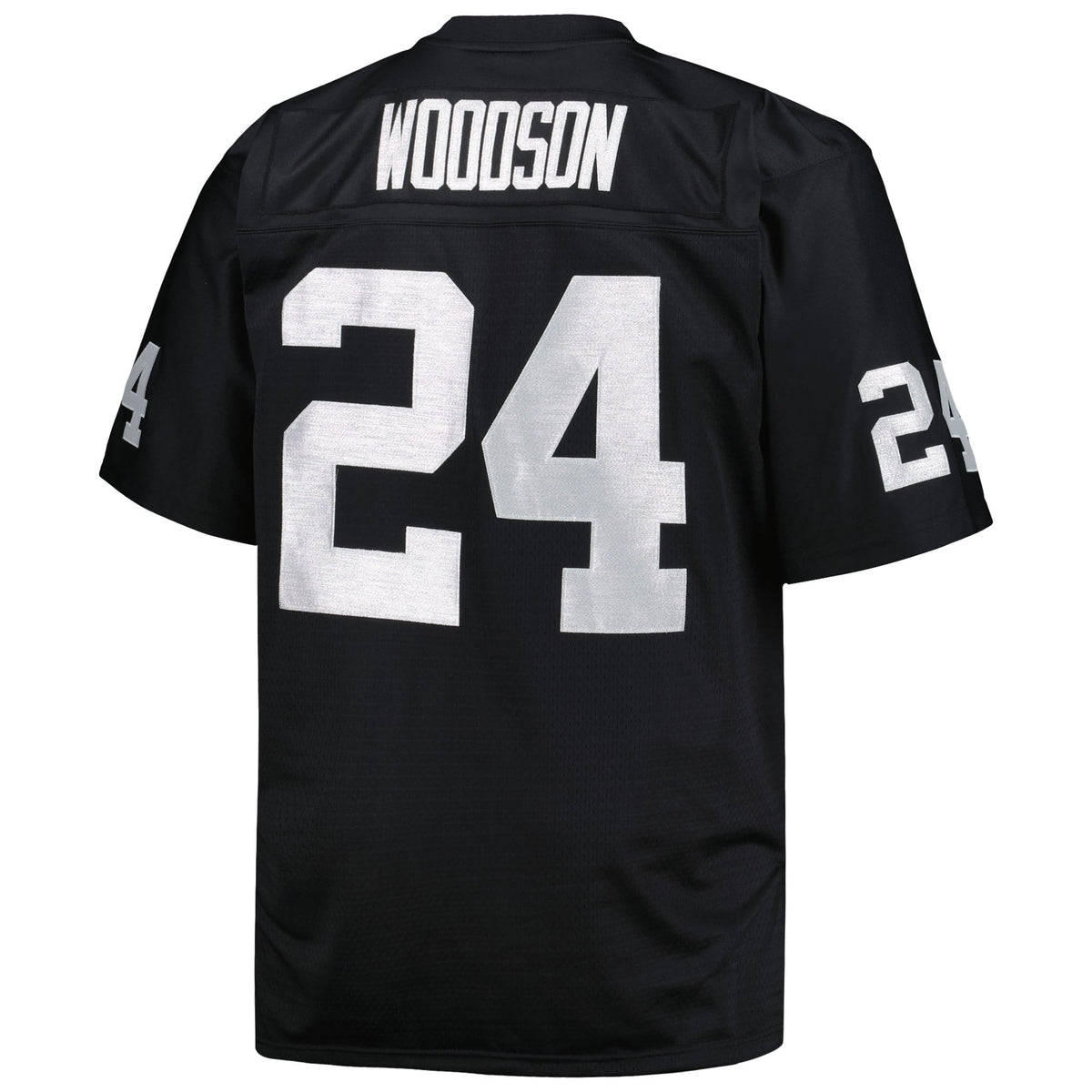 Men's Las Vegas Raiders Charles Woodson Black Big & Tall 1998 Retired Player Replica Jersey
