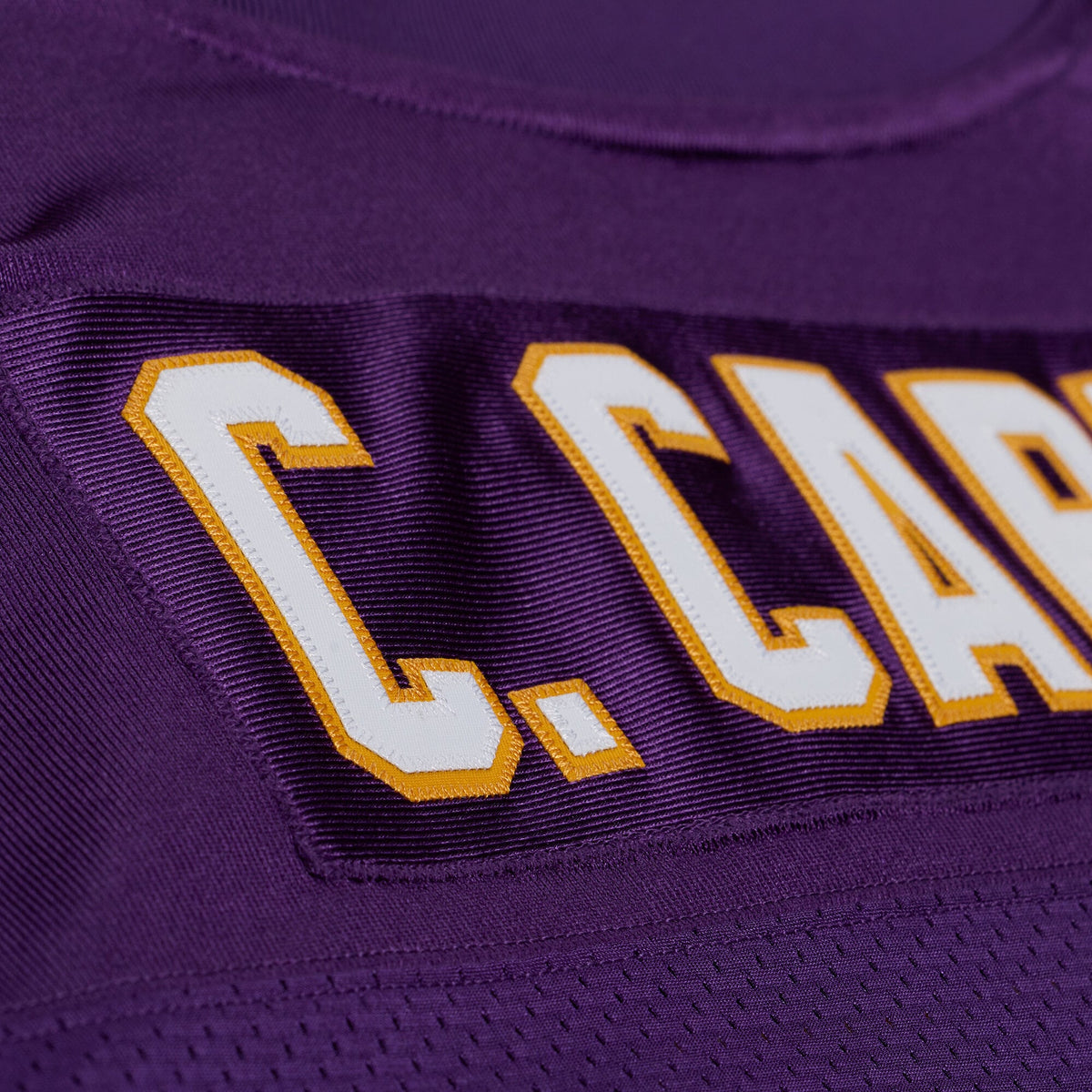 Men's Minnesota Vikings Cris Carter Purple 2001 Throwback Jersey