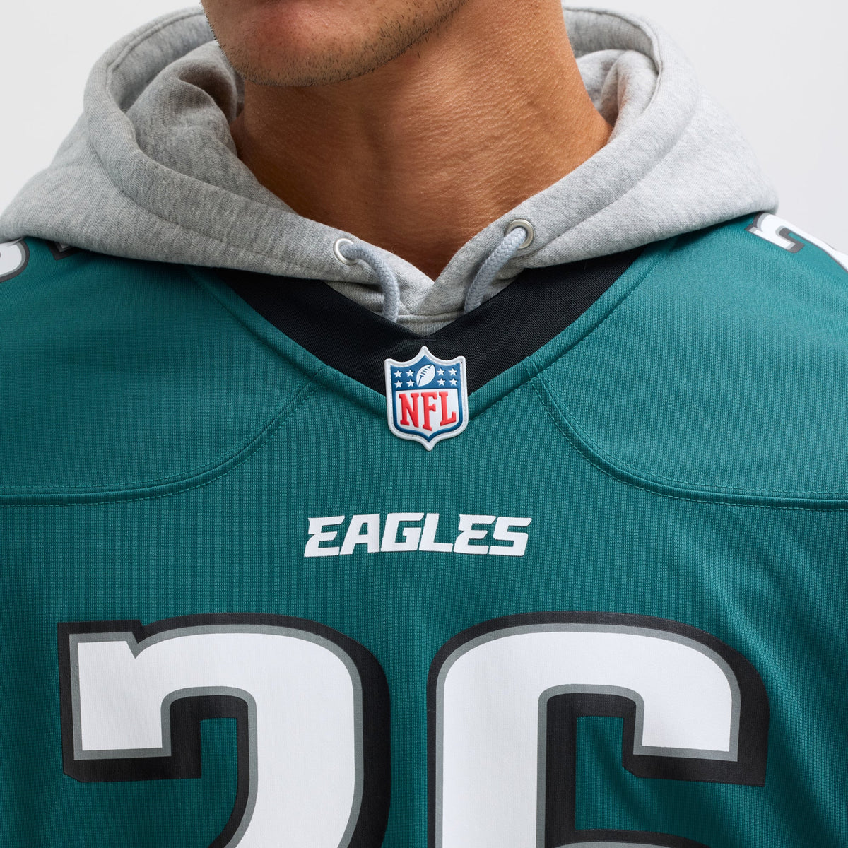 Men's Philadelphia Eagles Saquon Barkley Black Alternate Jersey