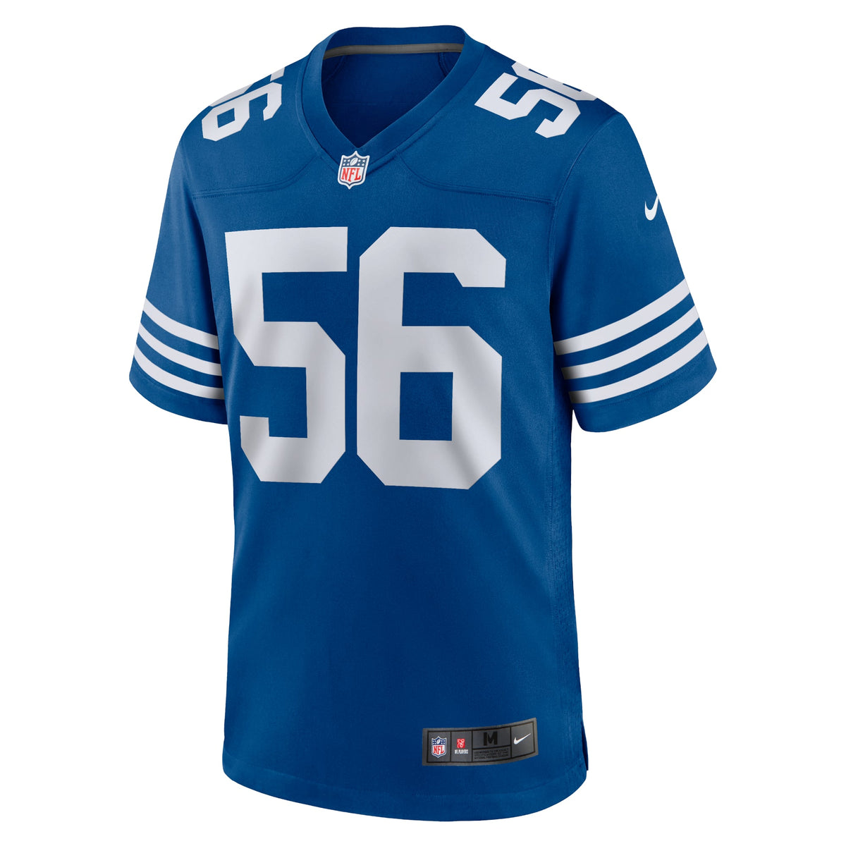 Men's Indianapolis Colts Quenton Nelson White Game Player Jersey