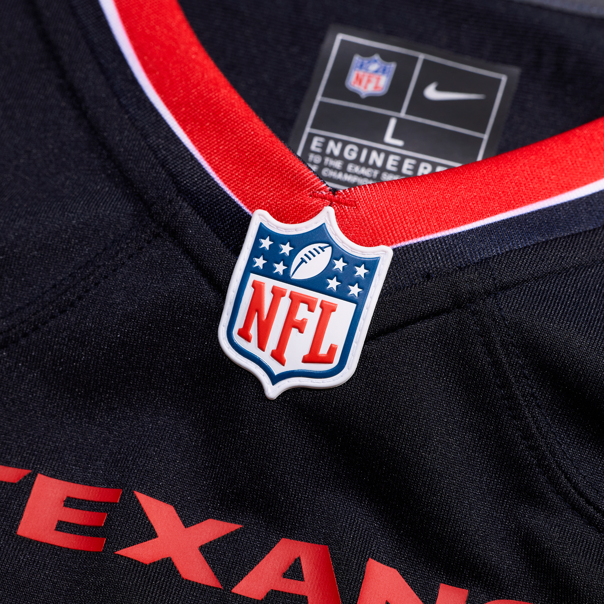 Men's Houston Texans Jaylin Noel Navy Team Jersey