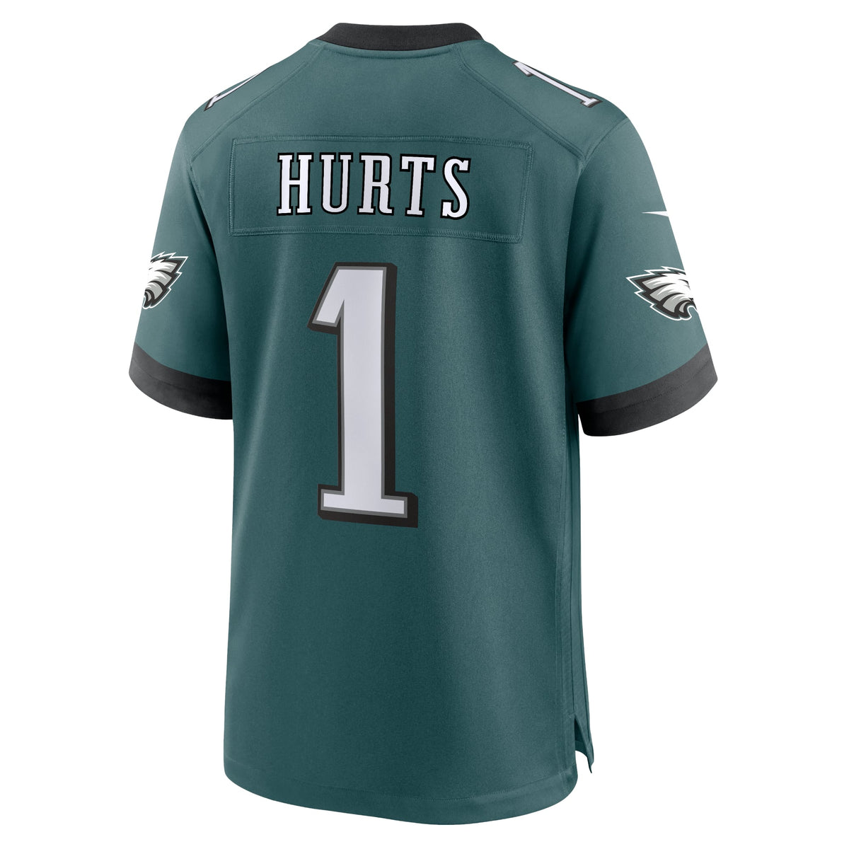Men's Philadelphia Eagles Jalen Hurts Midnight Green Team Jersey