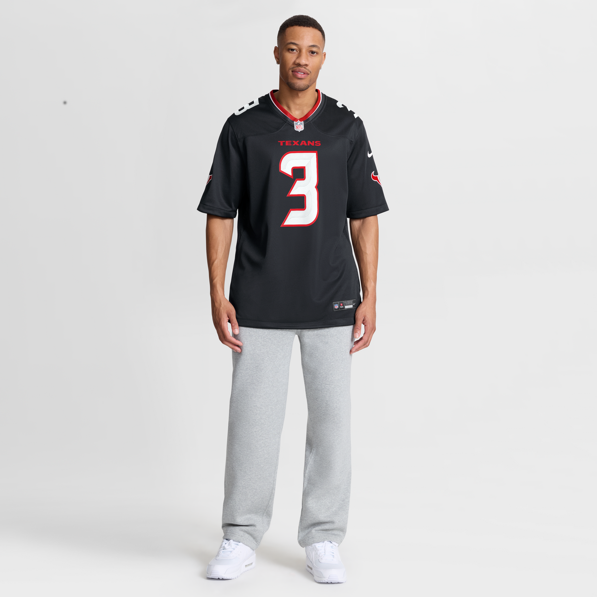 Men's Houston Texans Tank Dell Navy Jersey
