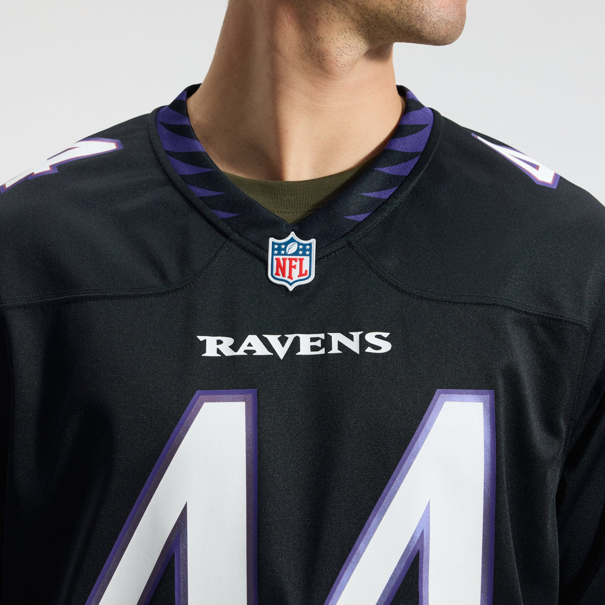 Men's Baltimore Ravens Marlon Humphrey Purple Team Jersey