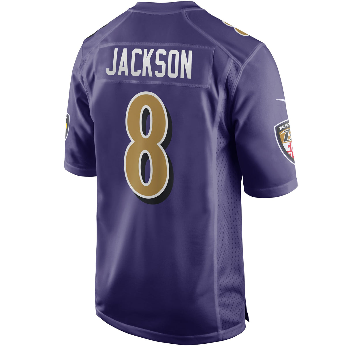 Men's Baltimore Ravens Lamar Jackson Black Alternate Jersey