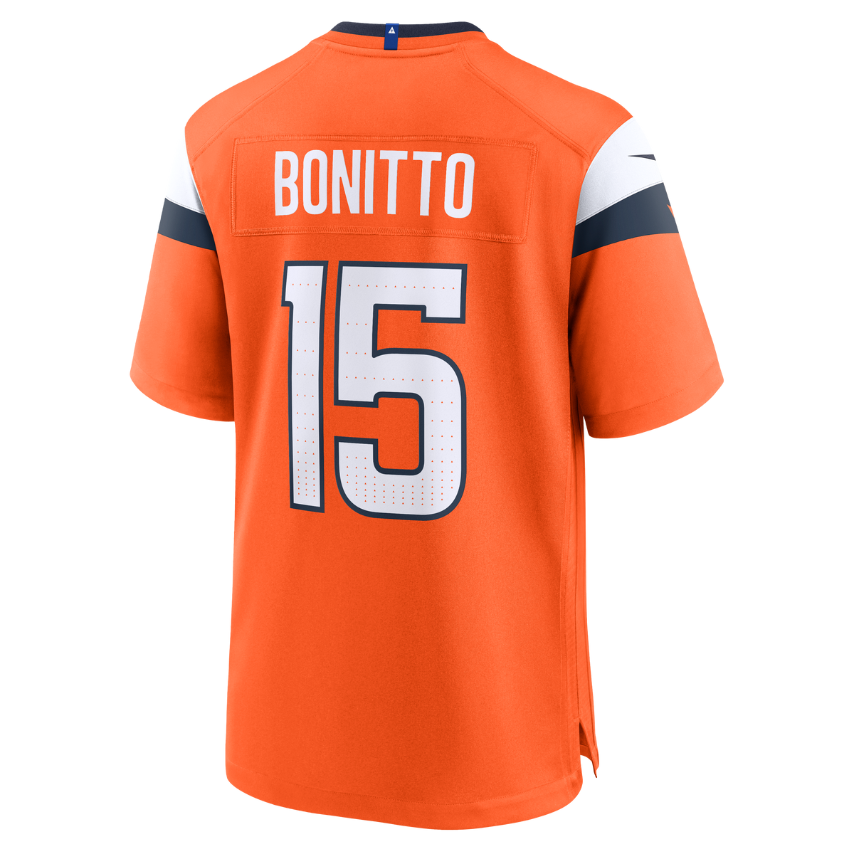 Men's Denver Broncos Nik Bonitto Navy Alternate Jersey