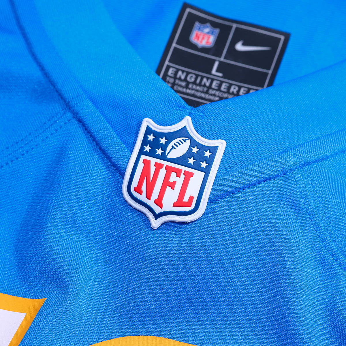 Men's Los Angeles Chargers Nick Barrett Powder Blue Team Jersey