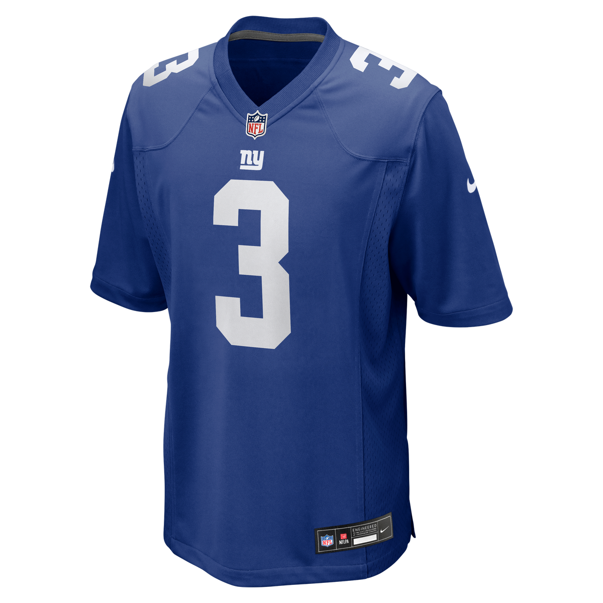 Men's New York Giants Abdul Carter Royal Team Jersey