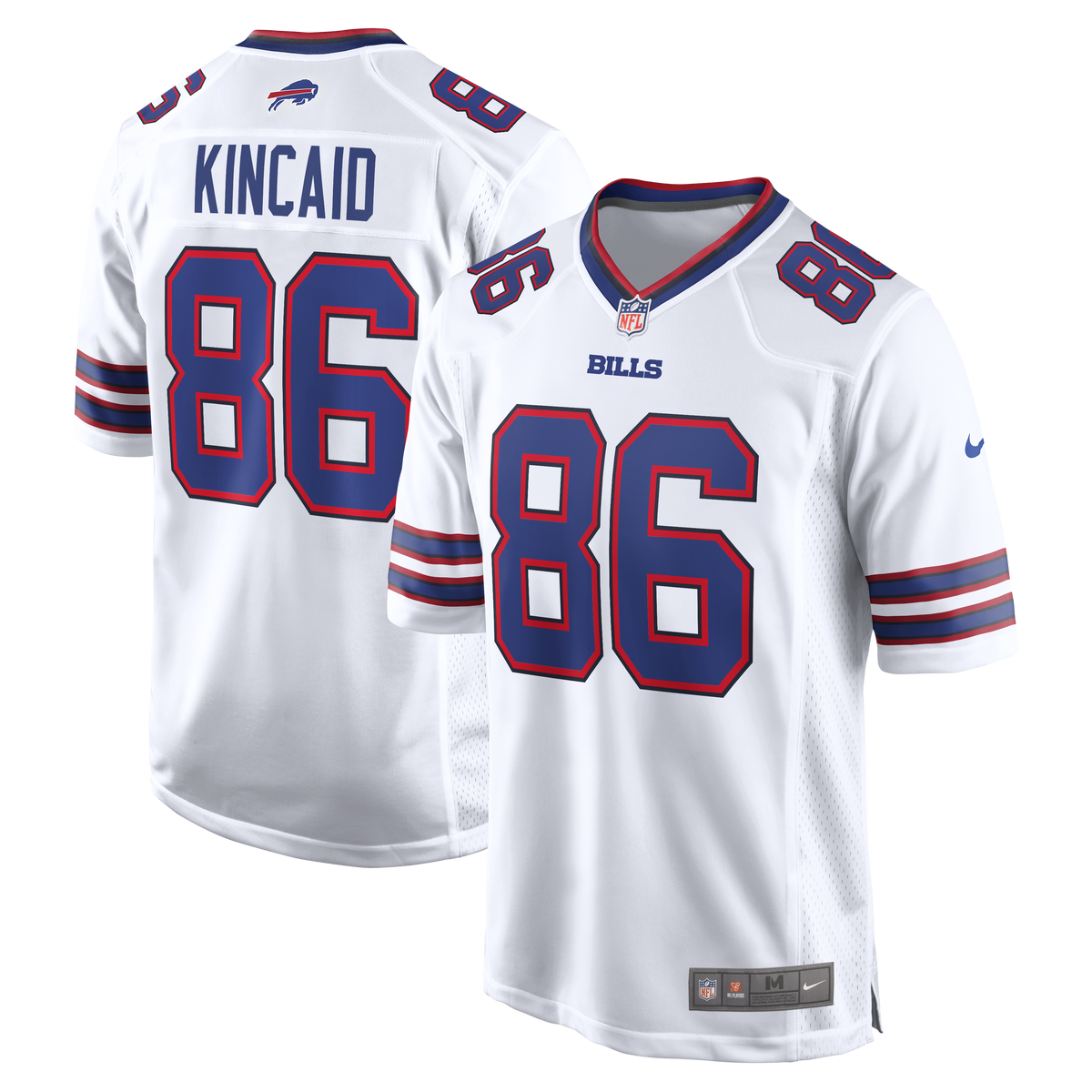 Men's Buffalo Bills Dalton Kincaid Red Alternate Jersey
