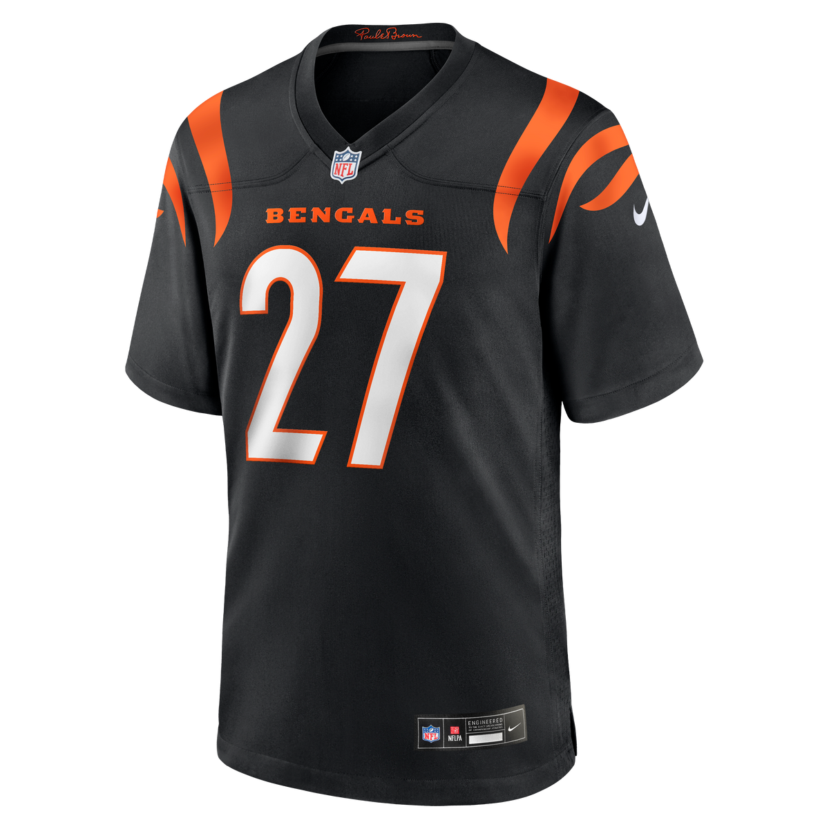 Men's Cincinnati Bengals Battle Black Team Jersey