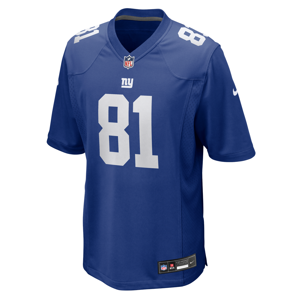 Men's New York Giants Jalin Hyatt Royal Team Jersey