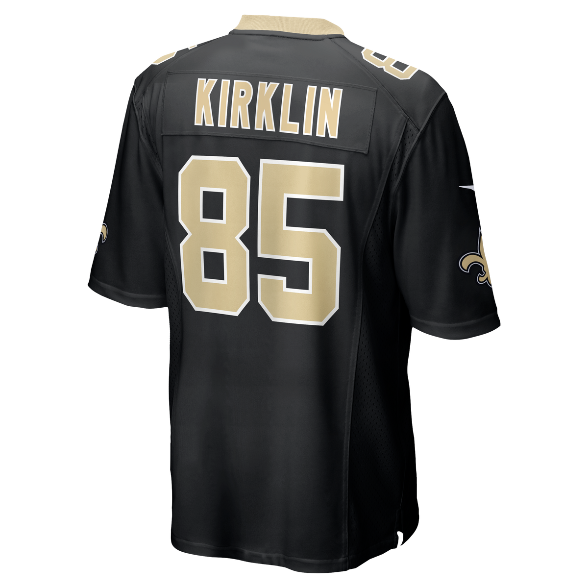 Men's New Orleans Saints Jontre Kirklin Black Team Jersey