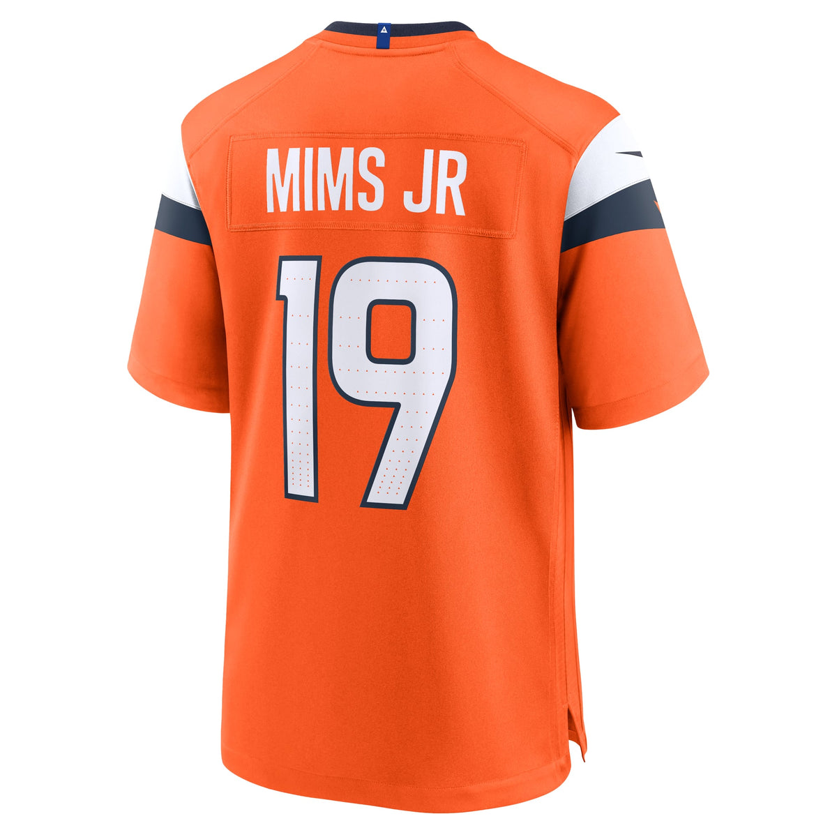Men's Denver Broncos Marvin Mims Jr Orange Team Jersey