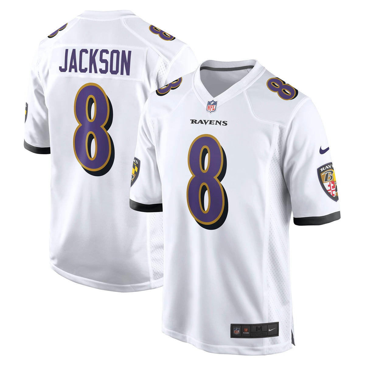 Men's Baltimore Ravens Lamar Jackson Black Alternate Jersey