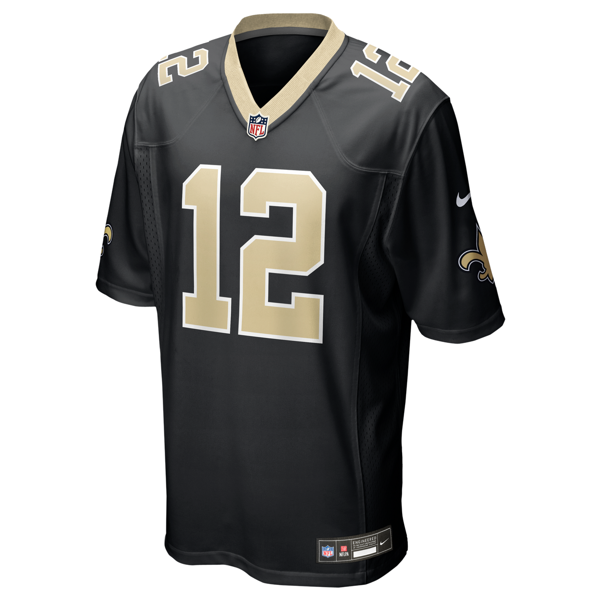 Men's New Orleans Saints Chris Olave Black Player Jersey