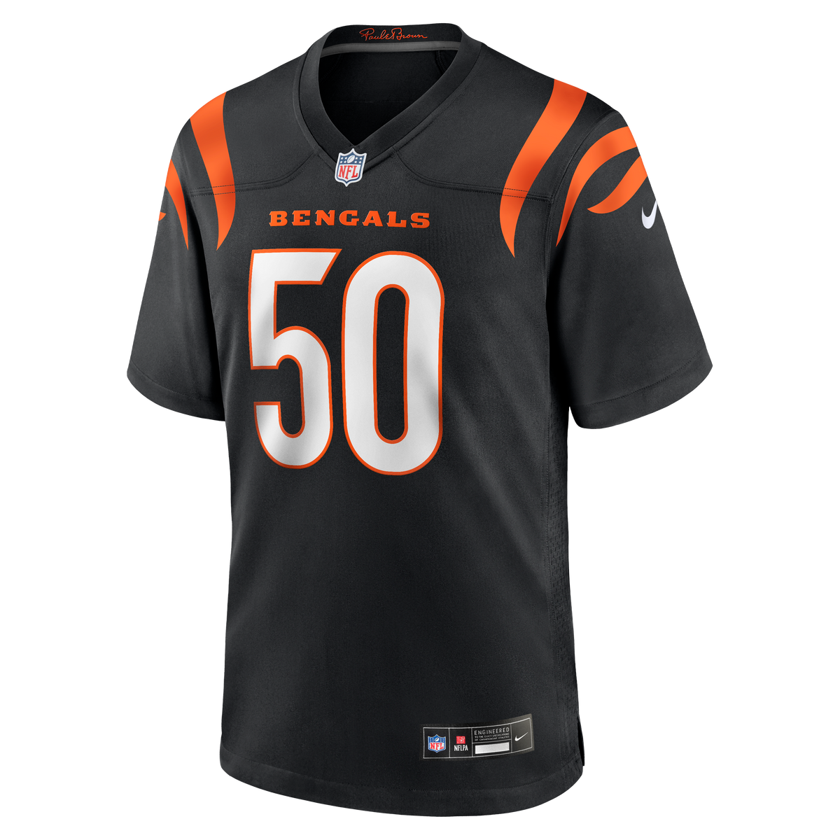 Men's Cincinnati Bengals Shaka Heyward Black Team Jersey