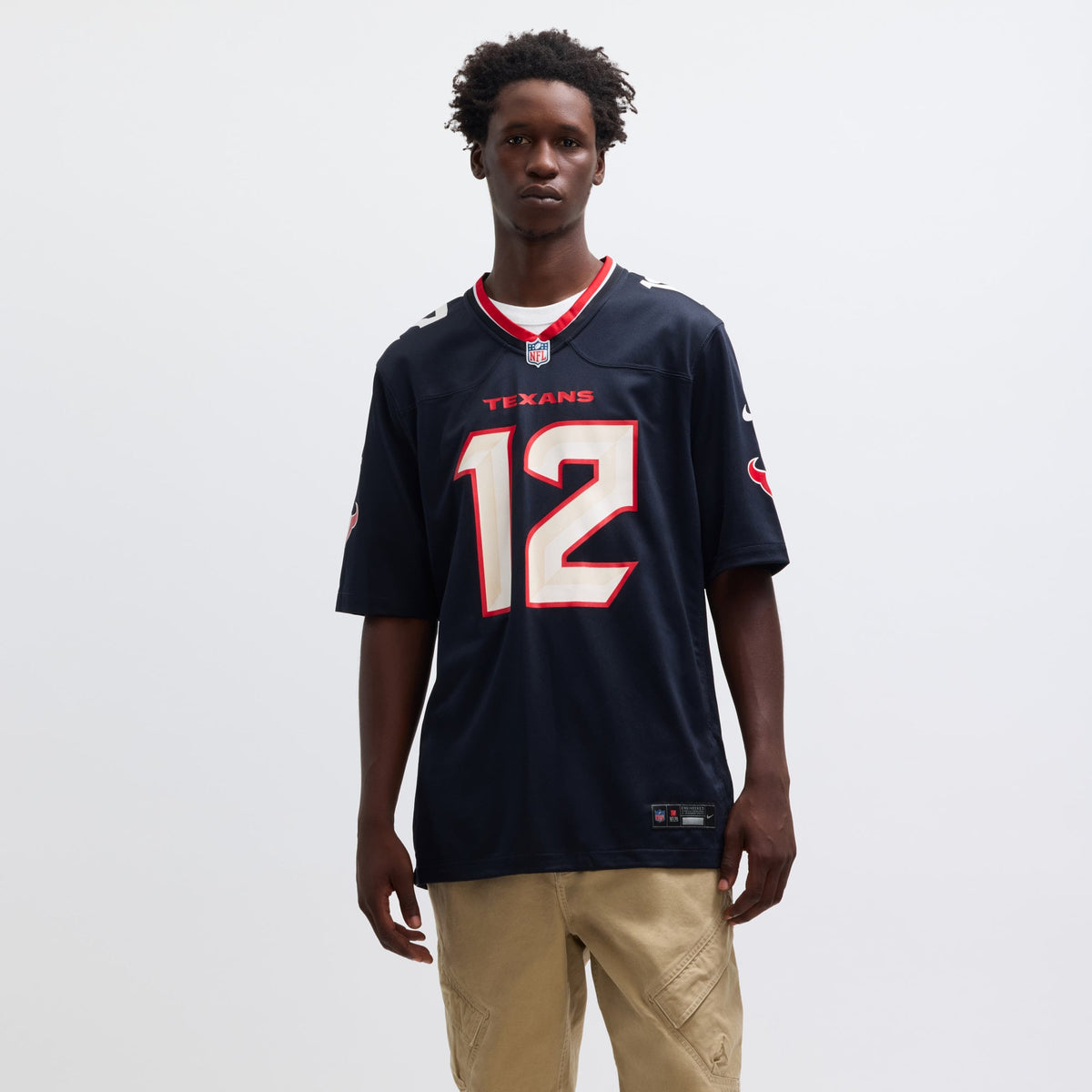 Men's Houston Texans Nico Collins Red Alternate Jersey