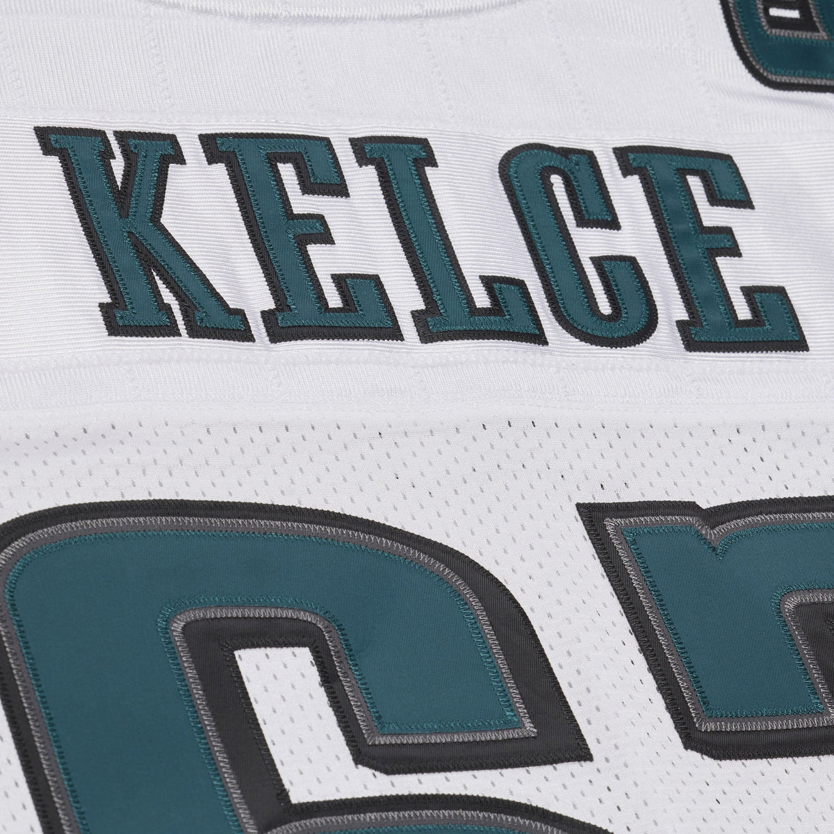 Men's Philadelphia Eagles Jason Kelce White 2011 Throwback Jersey