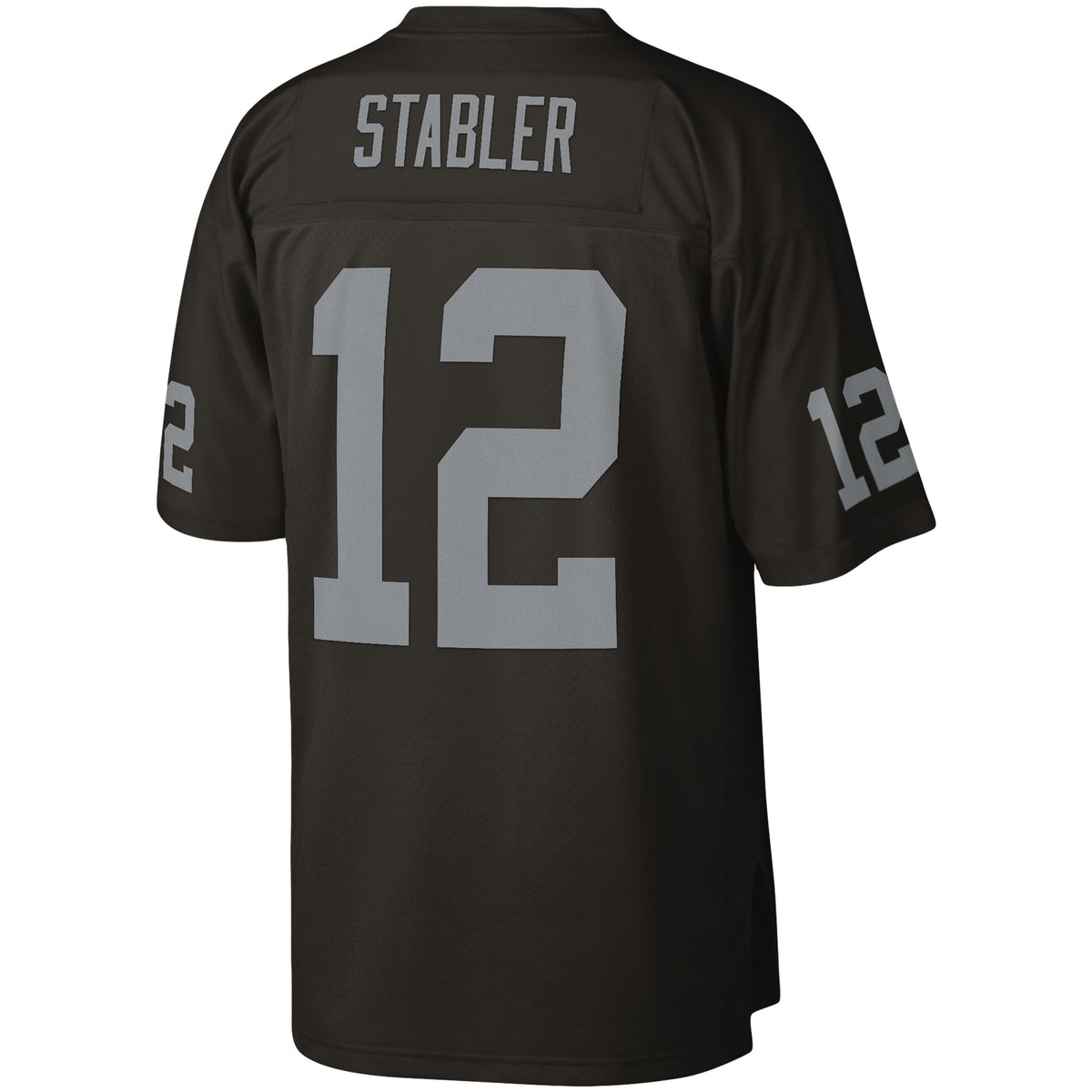 Men's Las Vegas Raiders Ken Stabler Black Legacy Replica Jersey