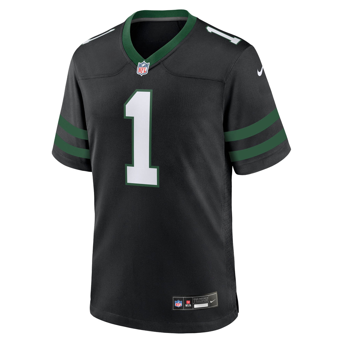 Men's New York Jets David Bailey Legacy Black Alternate Game Player Jersey