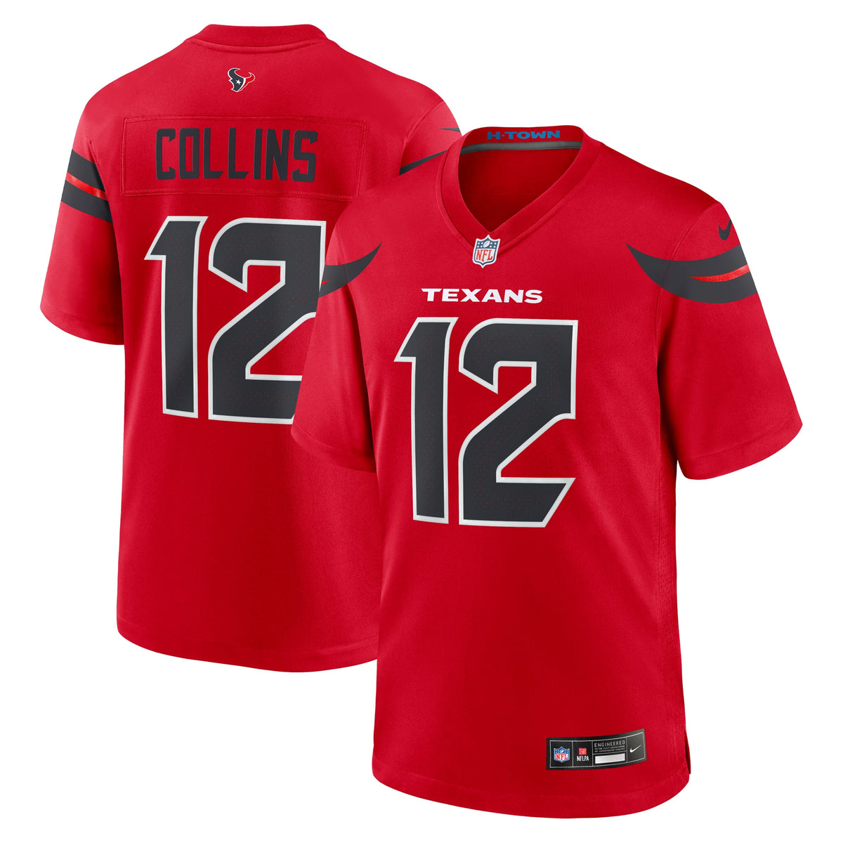 Men's Houston Texans Nico Collins White Jersey