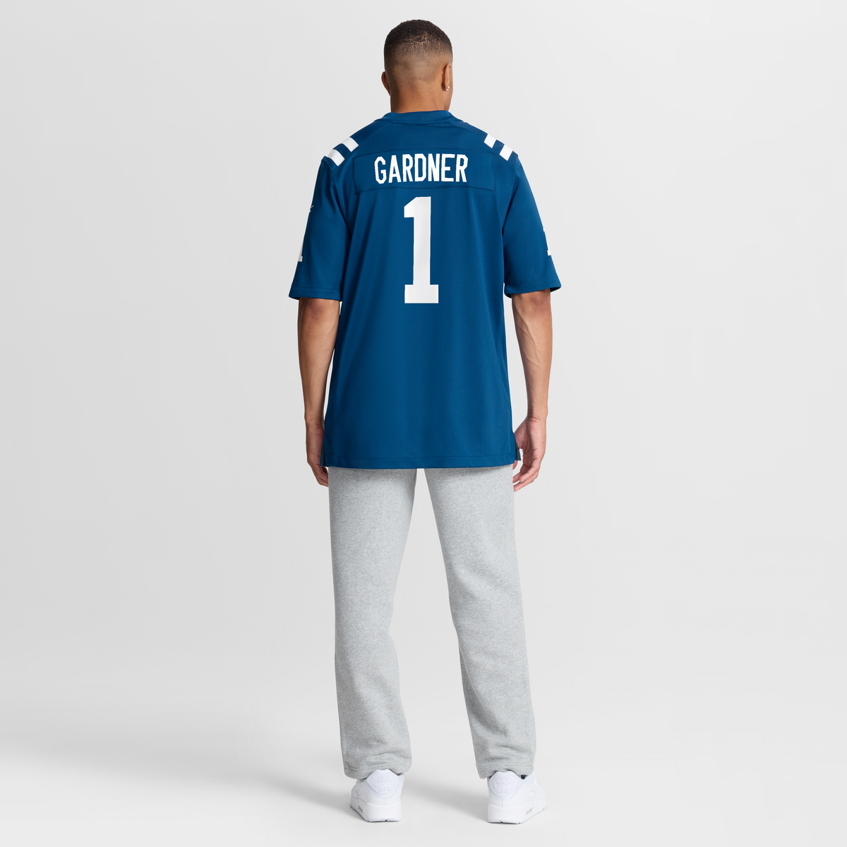 Men's Indianapolis Colts Ahmad Sauce Gardner Royal Team Jersey