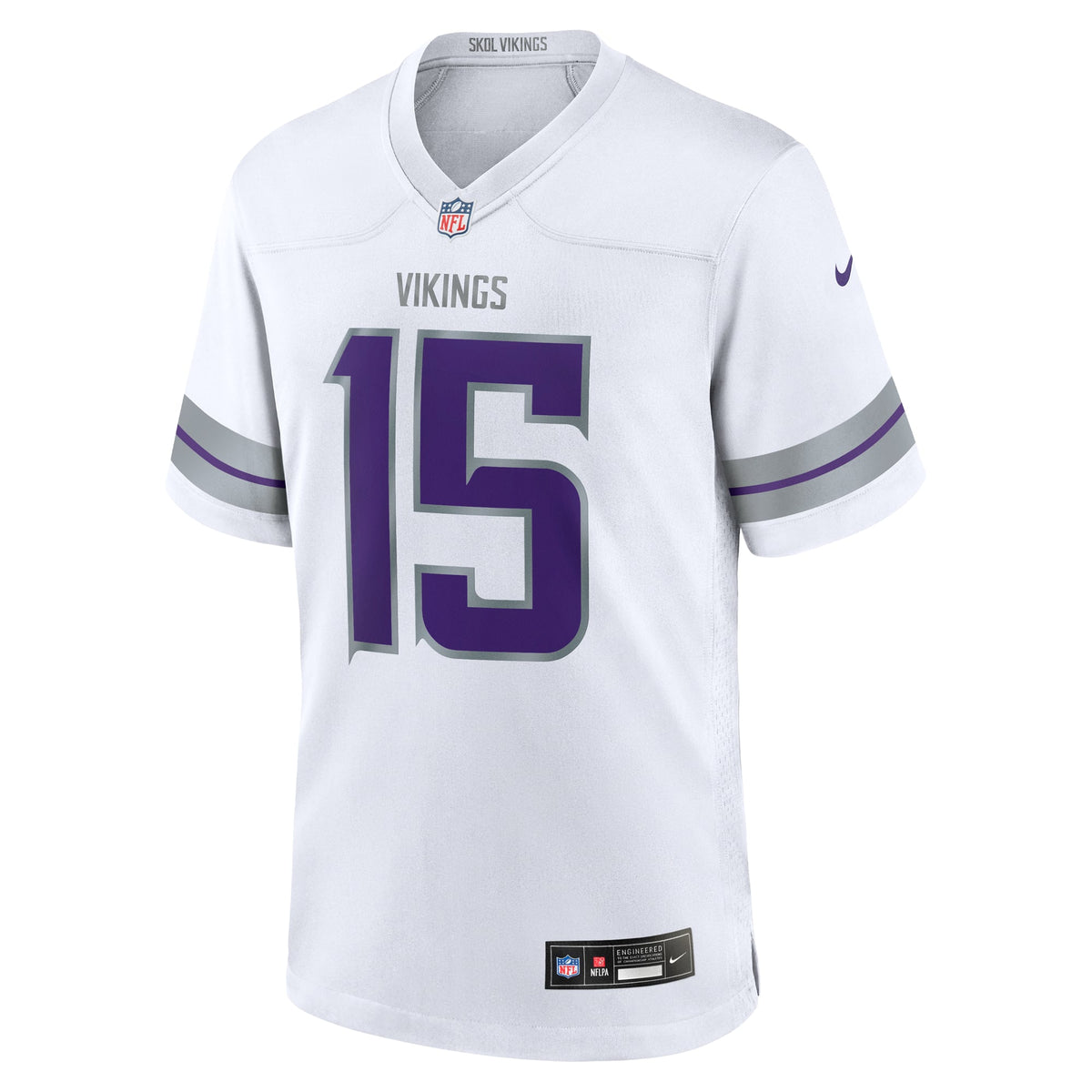 Men's Minnesota Vikings Dallas Turner Purple Jersey
