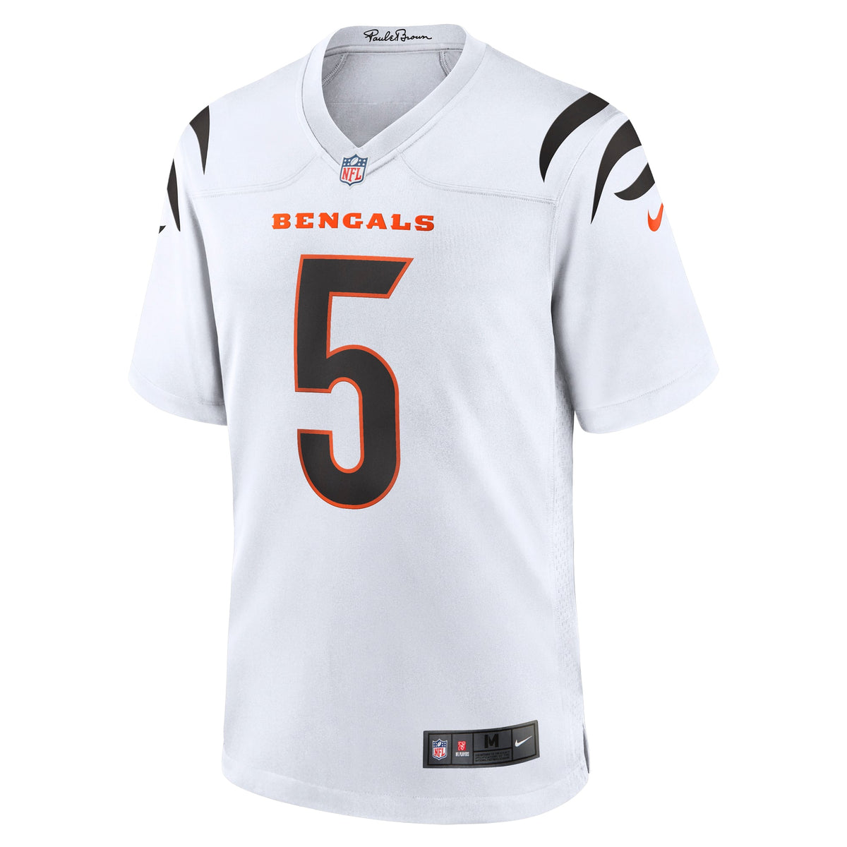 Men's Cincinnati Bengals Tee Higgins White Jersey