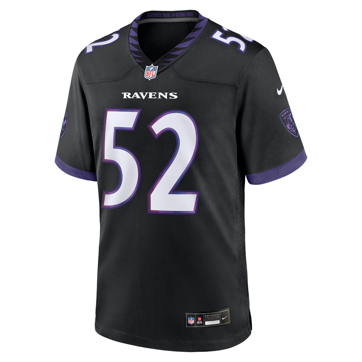 Men's Baltimore Ravens Ray Lewis Black Alternate Retired Player Jersey