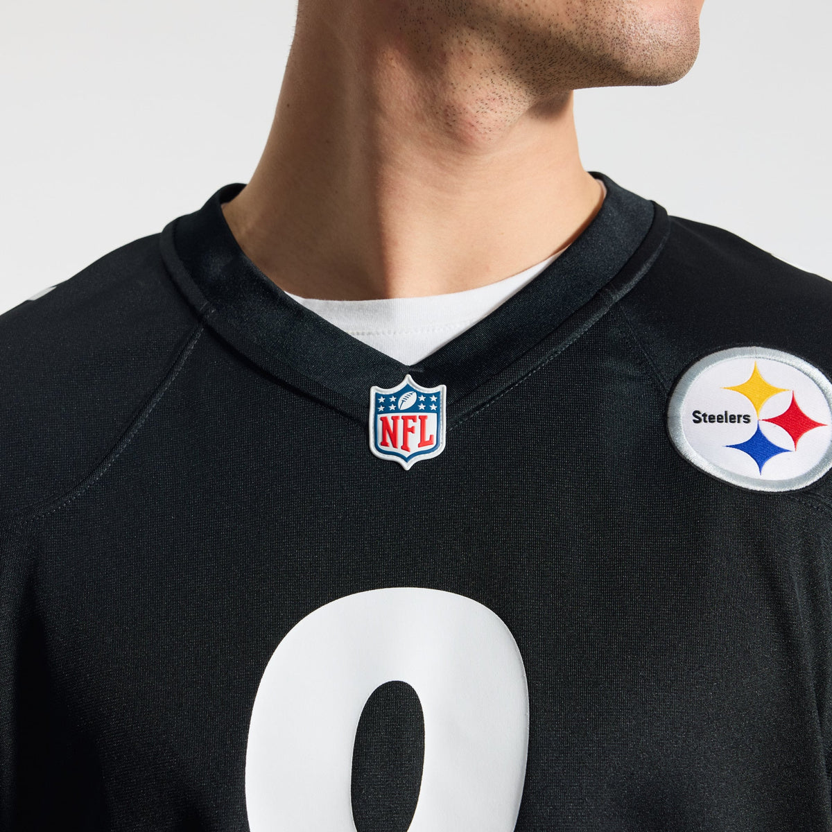 Men's Pittsburgh Steelers Aaron Rodgers Gold Alternate 1933 Throwback Jersey