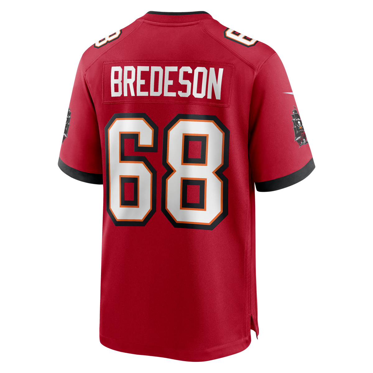 Men's Tampa Bay Buccaneers Ben Bredeson Red Jersey