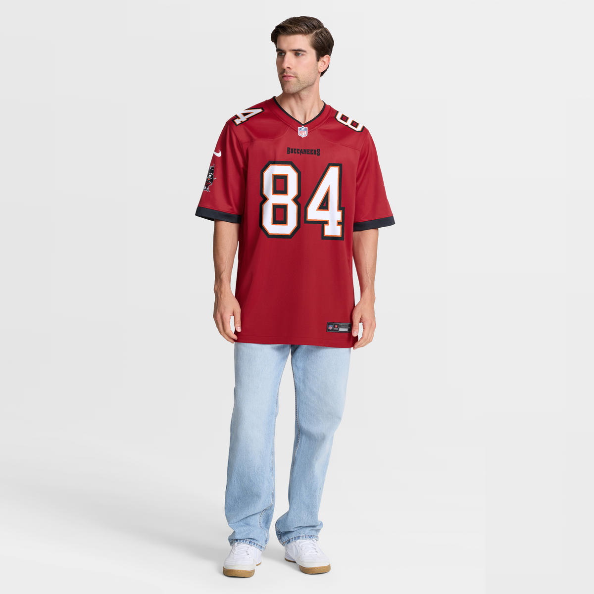 Men's Tampa Bay Buccaneers Bauer Sharp Red Team Jersey