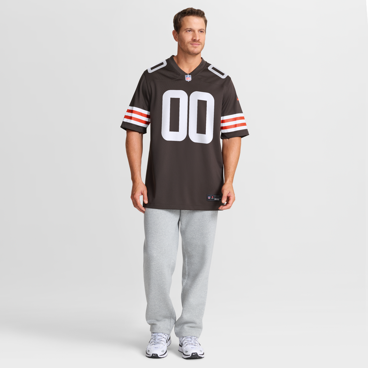 Men's Cleveland Browns Joe Royer Brown Jersey
