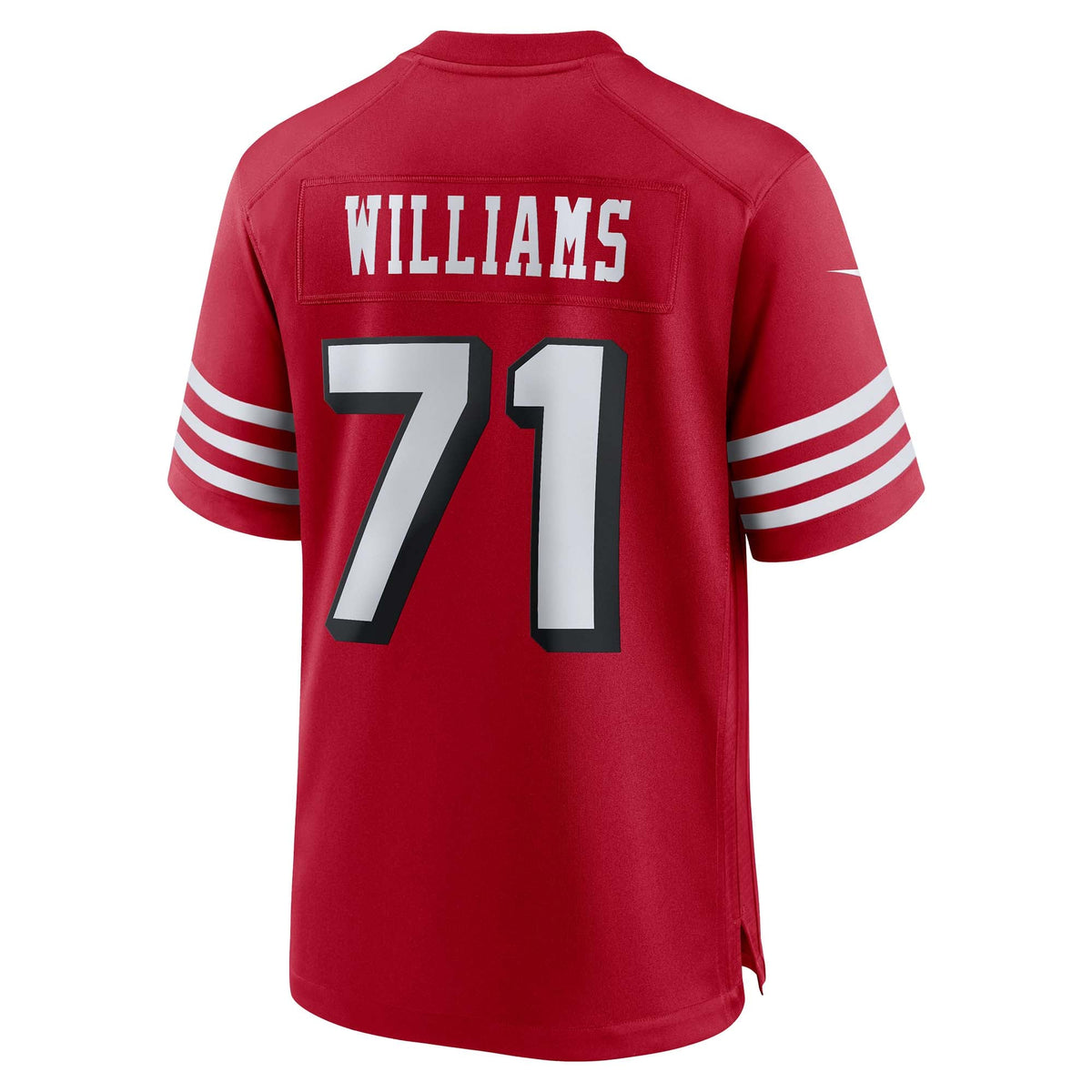Men's San Francisco 49ers Trent Williams Scarlet Alternate Jersey