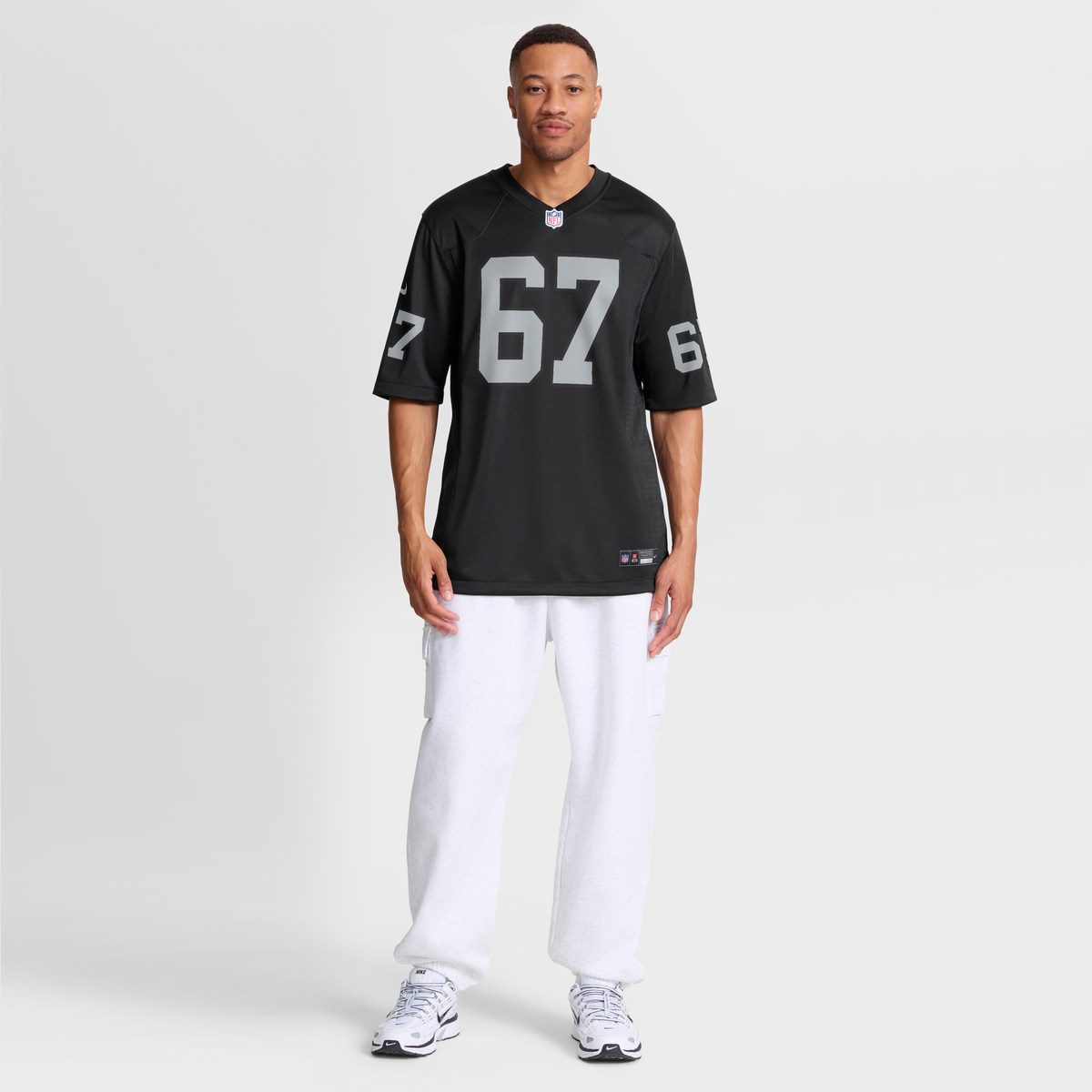 Men's Las Vegas Raiders Will Putnam Black Team Jersey